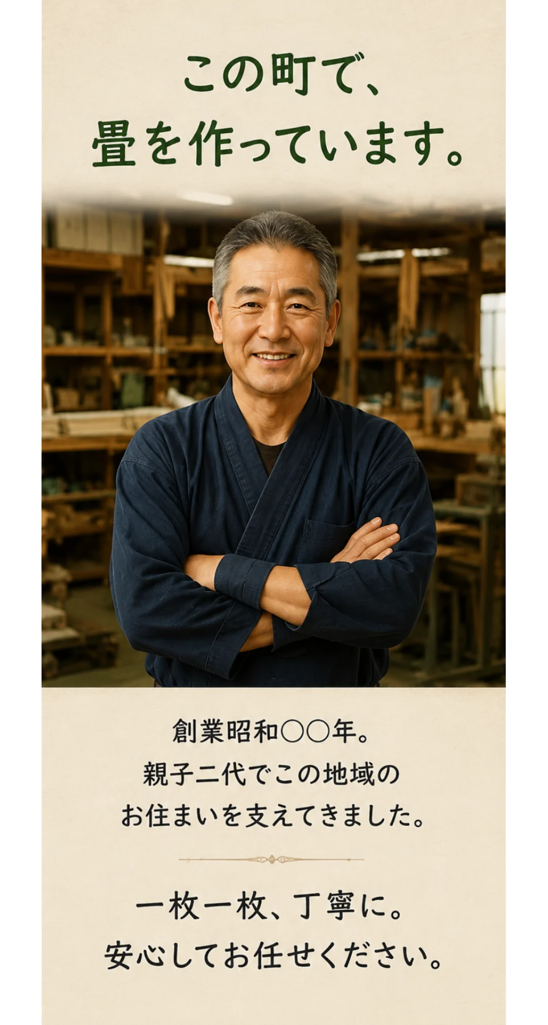 地元の畳屋さん　見本サイト｜ページ 8